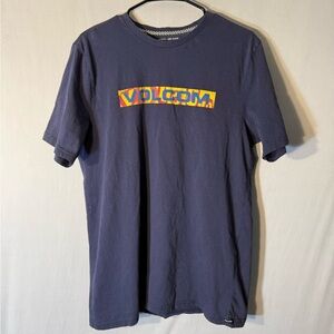 Volcom Dark Blue Graphic Tee